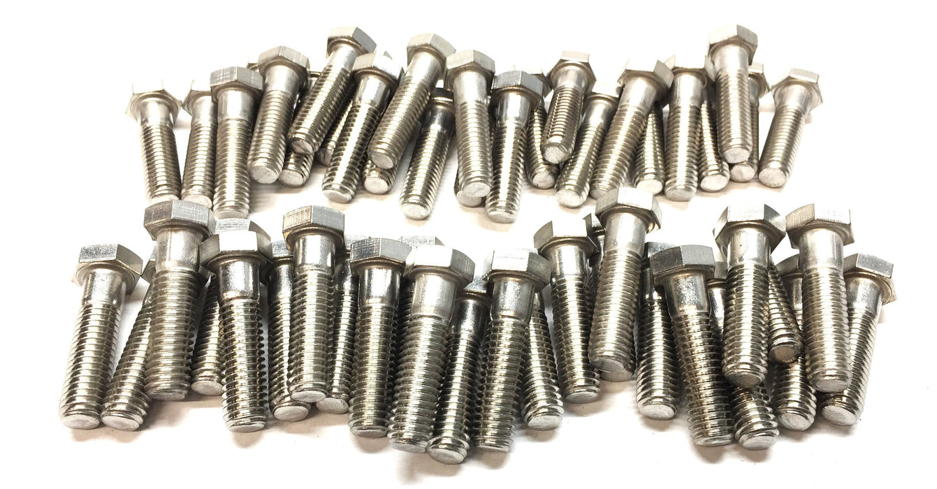 THE 3/8-16 X 1-1/2" Stainless Hex Cap Screw Bolt F593C [Lot of 50] NOS