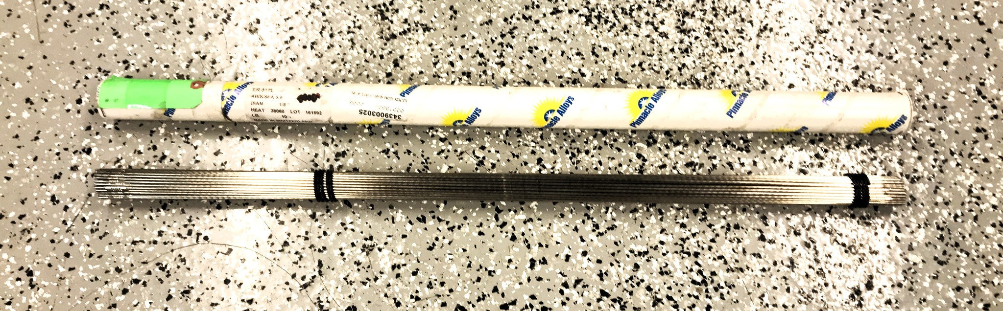 Pinnacle Alloys 10 Pounds of 1/8" Diameter x 36" OAL Welding Rod ER317L NOS