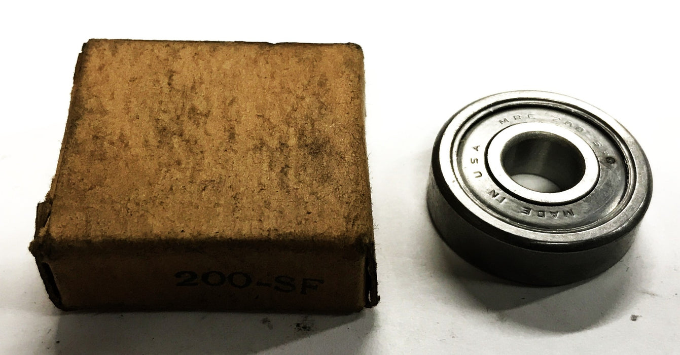MRC Single Side Metal Shielded Ball Bearing 200-SF [Lot of 3] NOS