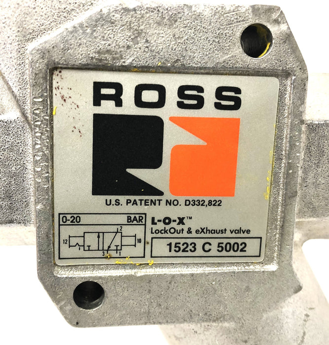 ROSS L-O-X Lockout Exhaust Valve 1523C5002 NOS