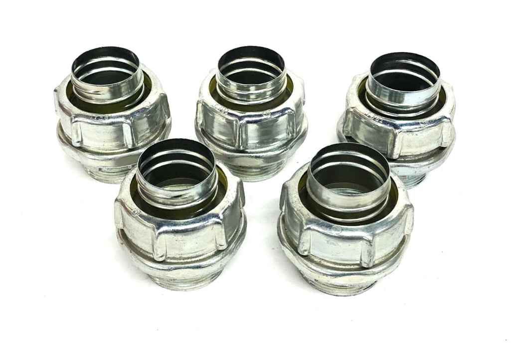 Ideal Straight Conduit Connector 1-1/4 Inch [Lot of 5] NOS