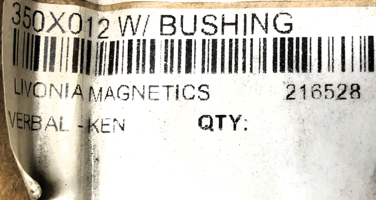 Livonia Magnetics 3/4" Bore Torque Limiter 350X012 NOS