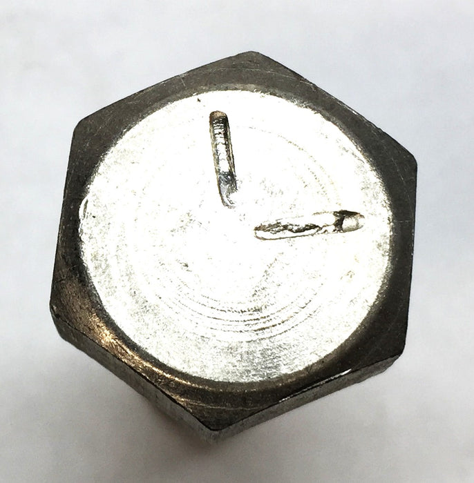 Unbranded 1/2"-13X1-1/4" Stainless Hex Cap Screw Bolt [Lot of 28] NOS
