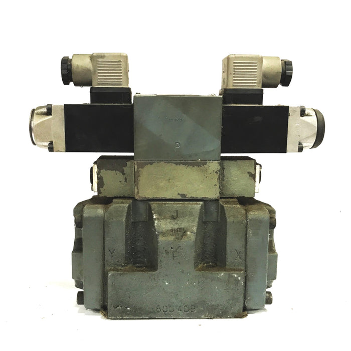 Rexroth Hydraulic Directional Valve Assembly 4WEH10J50 USED