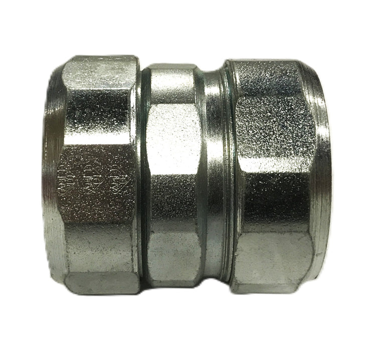 Unbranded 1-1/2 inch x 2-1/4 inch Conduit Compression Fitting [Lot of 5] NOS