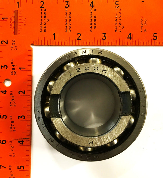 Fafnir Notched Insert Ball Bearing M1200K/211K NOS