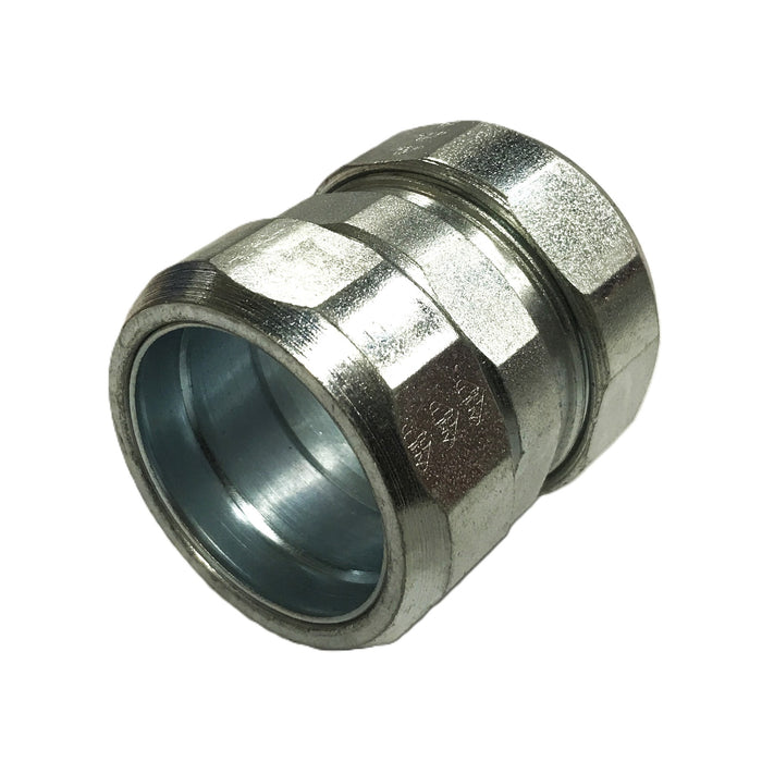 Unbranded 1-1/2 inch x 2-1/4 inch Conduit Compression Fitting [Lot of 5] NOS