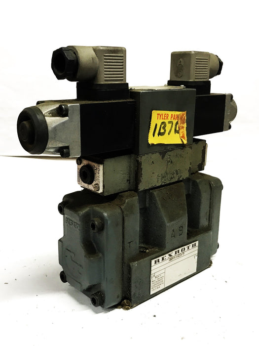Rexroth Hydraulic Directional Valve Assembly 4WEH10J50 USED