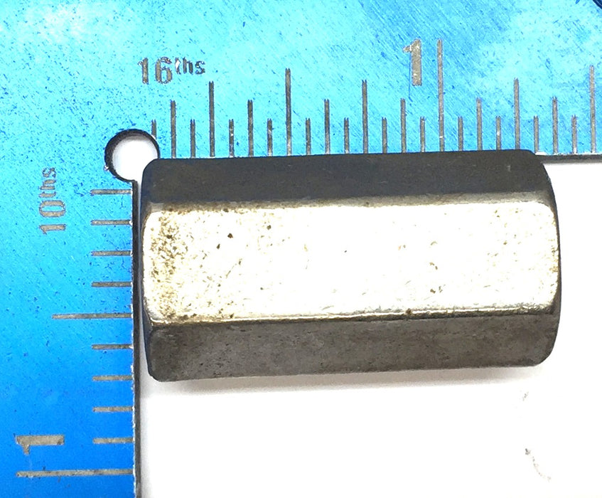 Unbranded 1/2"-13 Coupling Nut Stainless Steel Threaded Rod [Lot of 7] NOS