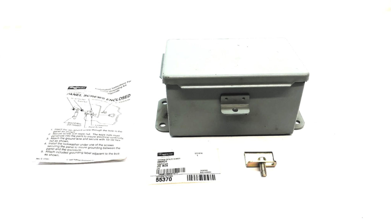 Hoffman Junction Box A604CH NOS