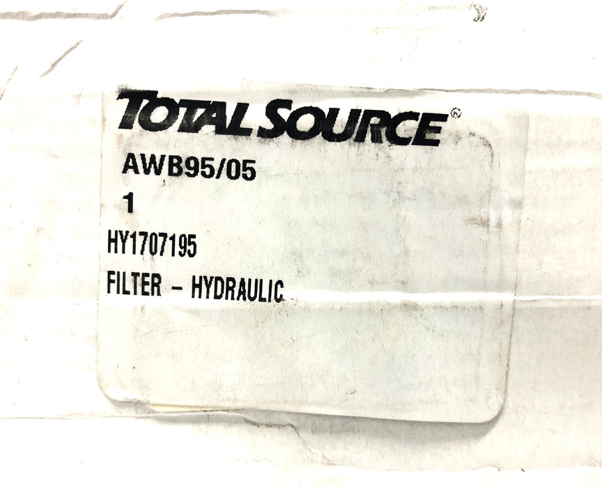 Total Source Hydraulic Filter For Hyster Forklift HY1707195 NOS