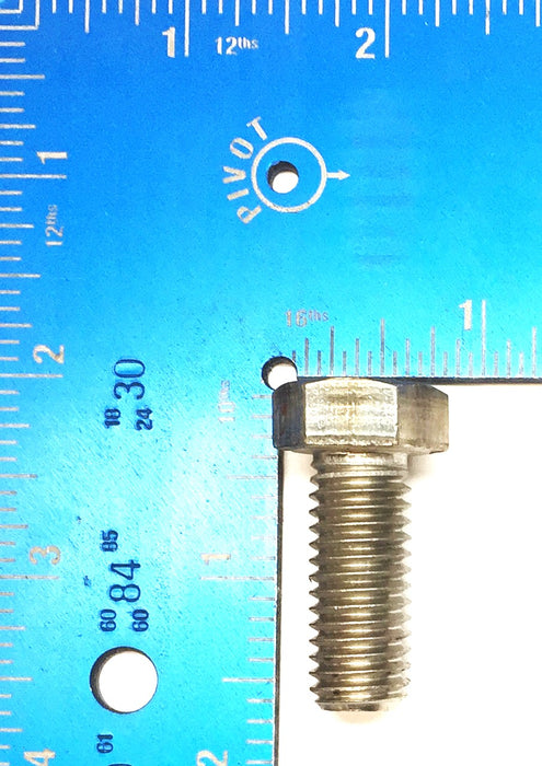 Unbranded 1/2"-13X1-1/4" Stainless Hex Cap Screw Bolt F593C [Lot of 45] NOS