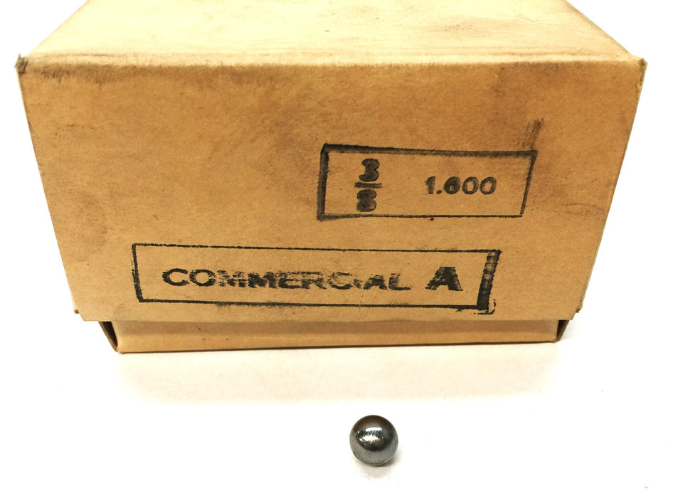 Quality Balls 3/8" Chrome Commercial-A Ball Bearing Pack (500pcs) NOS