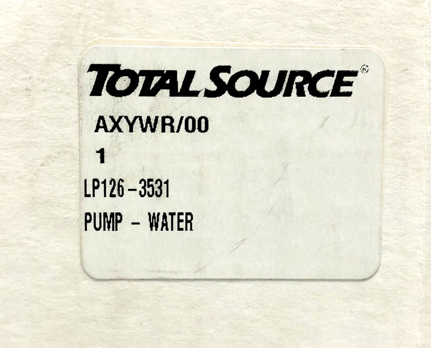 Total Source Forklift Water Pump LP126-3531 NOS