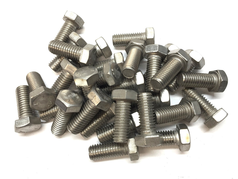 HP 1/2"-13X1-1/4" Stainless Hex Cap Screw Bolt [Lot of 30] NOS