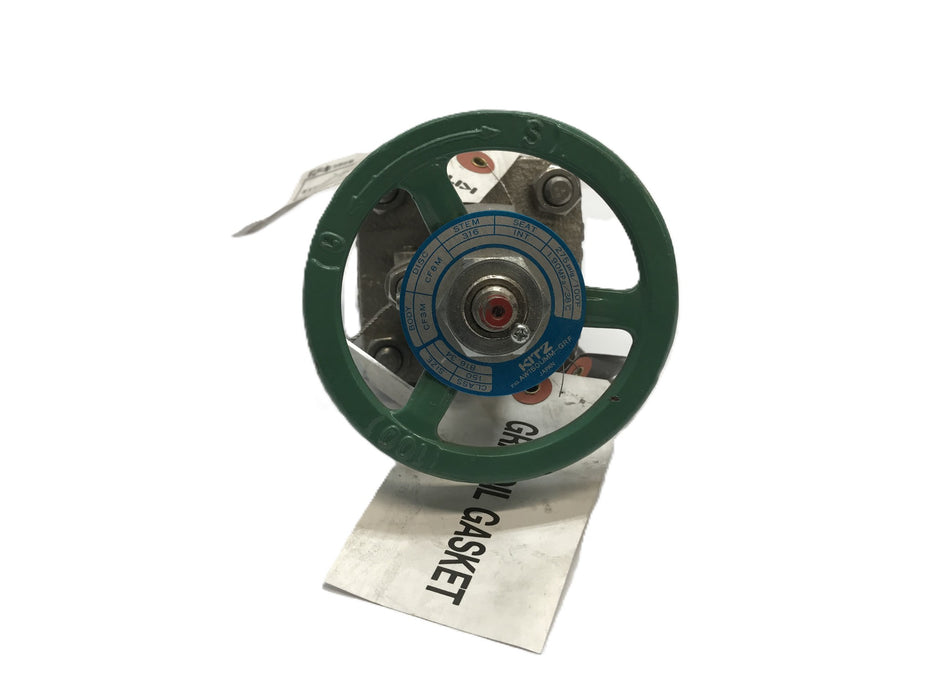 KITZ 1" Gate Valve AW150UMM-GRF NOS