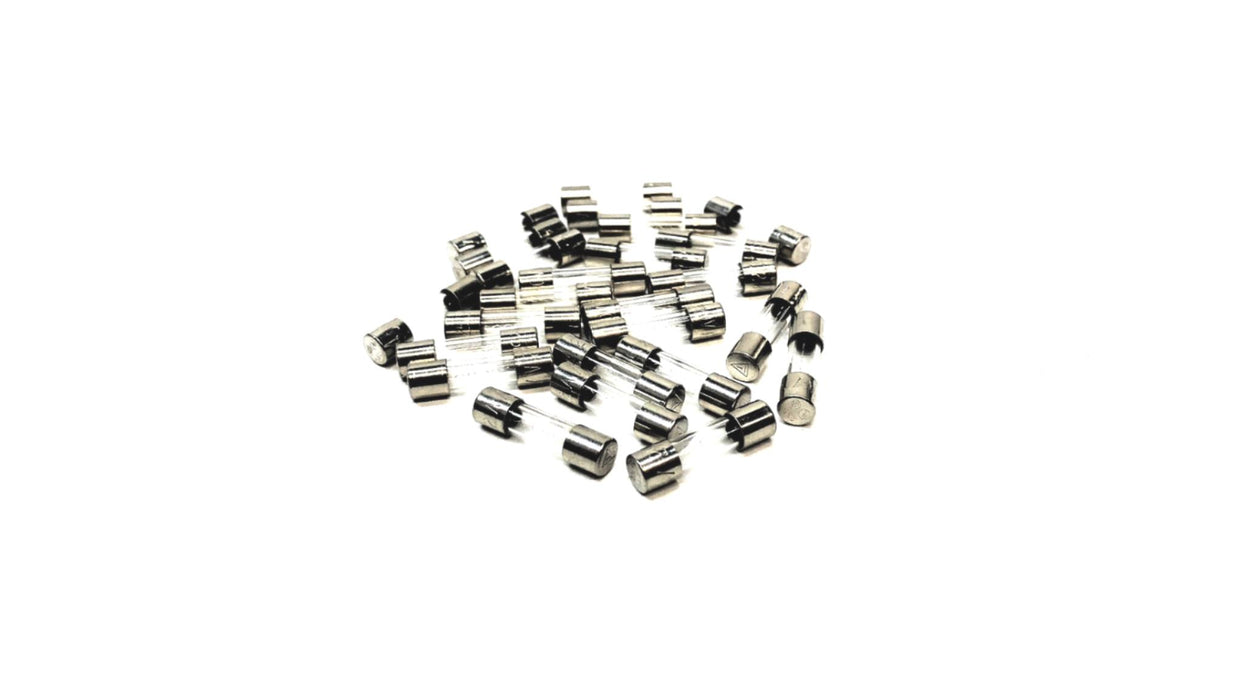 Unbranded 2A 250V Glass Fuse [Lot of 25] NOS