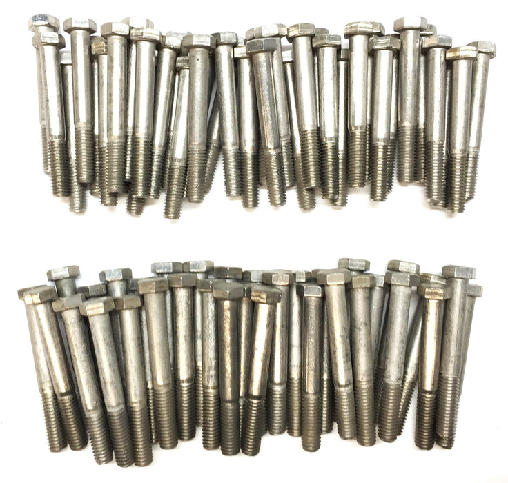 Unbranded 3/8"-16 X 3" Hex Bolt Screw [Lot of 70] NOS