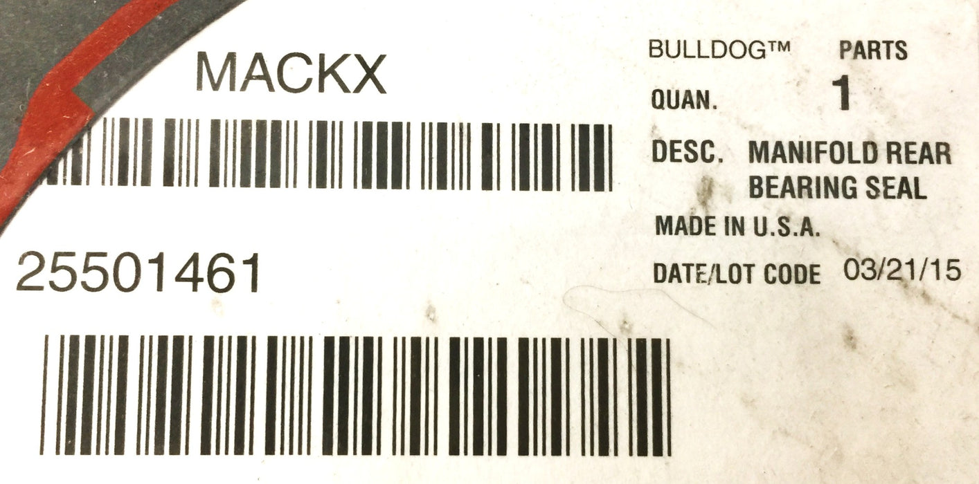 Mack Manifold Rear Bearing Seal 25501461 NOS