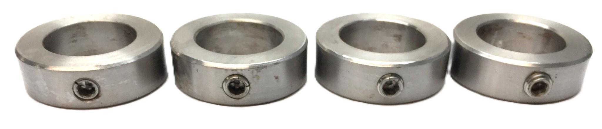 Unbranded 1-1/4" Steel Set Shaft Collar [Lot of 4] NOS