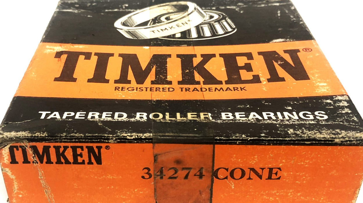 Timken Tapered Roller Bearing Cone 34274 [Lot of 3] NOS