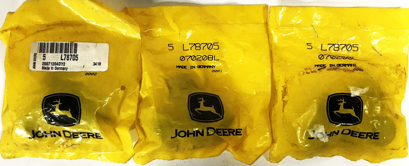 John Deere OEM Bushing L78705 [Lot of 15] NOS
