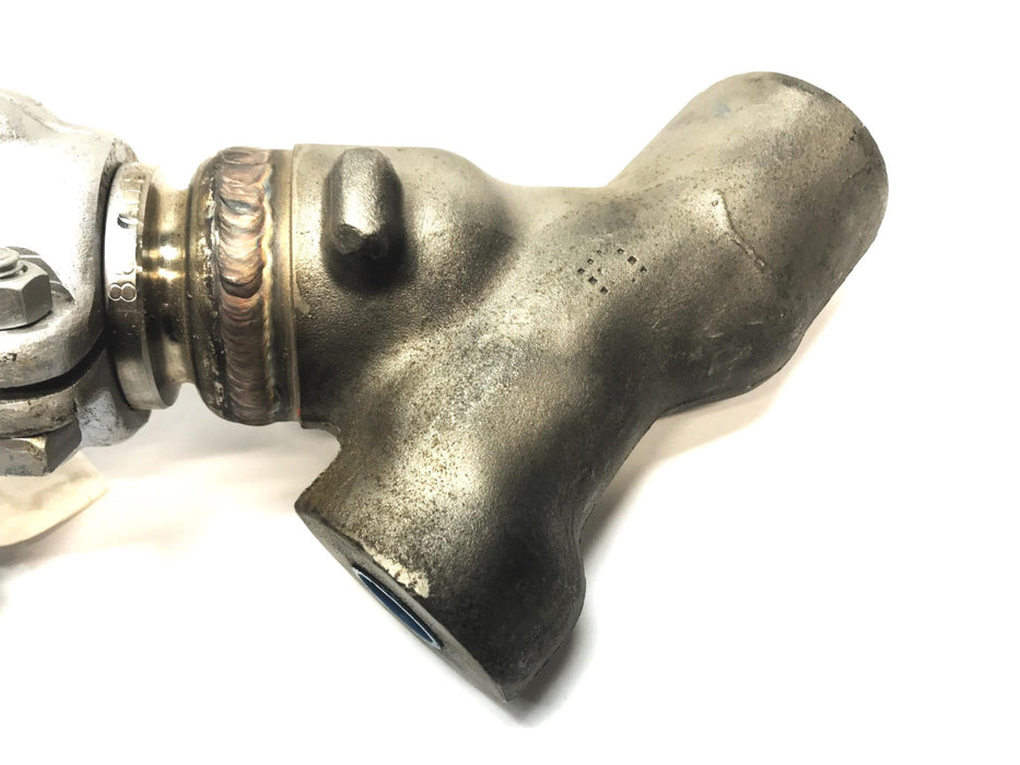 Edward Globe Valve Univalve 1/2" B16.34LTD NOS