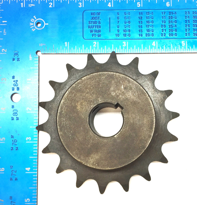 Martin Roller Chain Sprocket with 1" Bore 60BS18 [Lot of 3] NOS