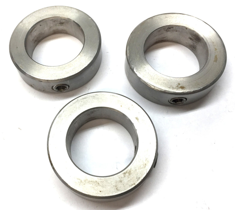 Unbranded 1-1/4" Steel Set Shaft Collar [Lot of 3] NOS