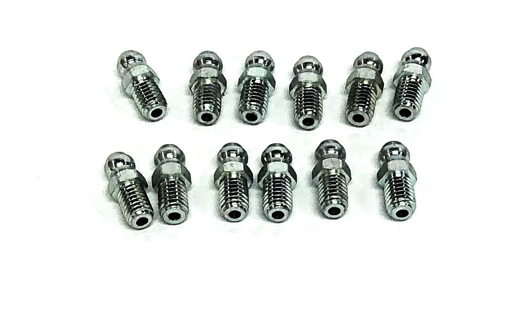Unbranded Straight Grease Fitting M6-1.0 [Lot of 12] NOS