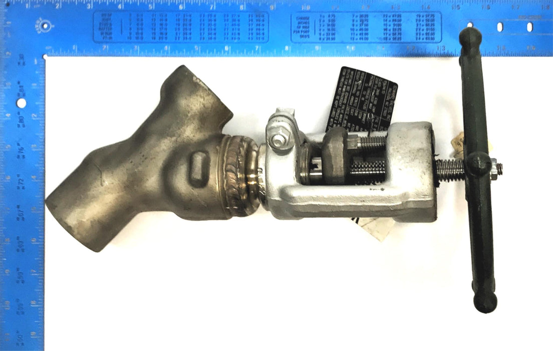 Edward Globe Valve Univalve 1/2" B16.34LTD NOS