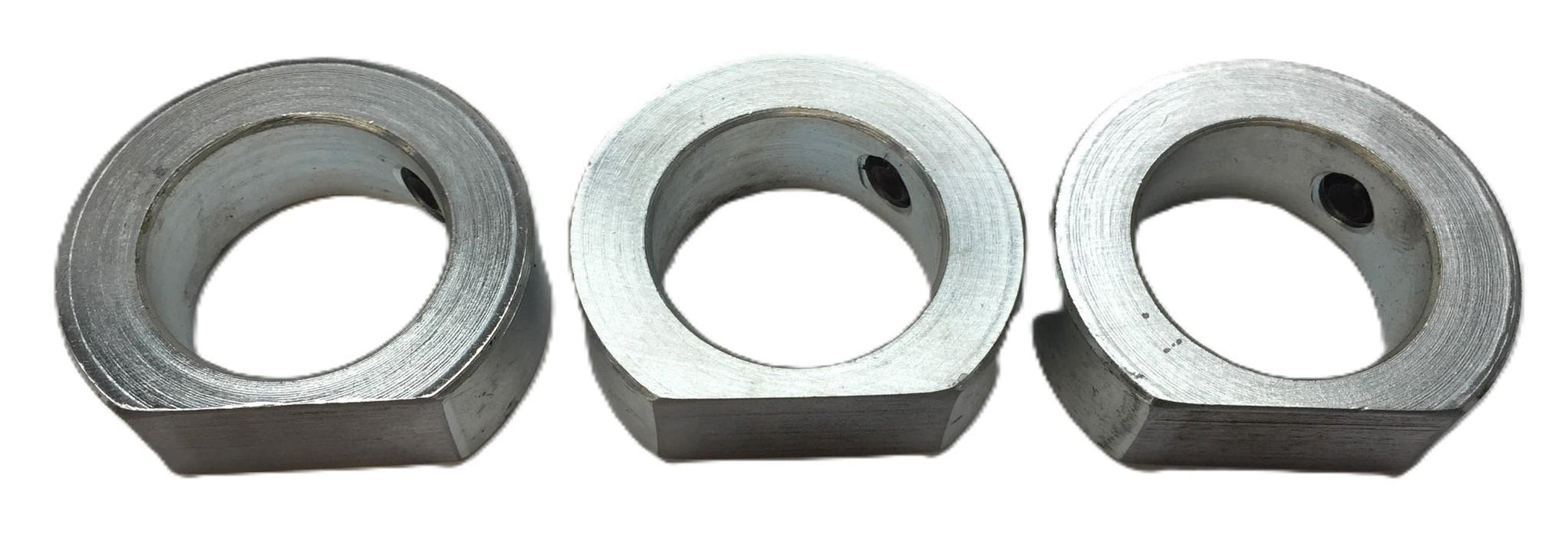 Unbranded 1.30" x .50" Steel Set Shaft Collar with Flat-Side [Lot of 3] NOS