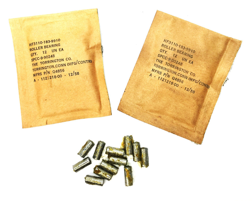 Torrington Cylindrical Roller Bearing Spare Pack (12pcs) Q4856 [Lot of 2] NOS