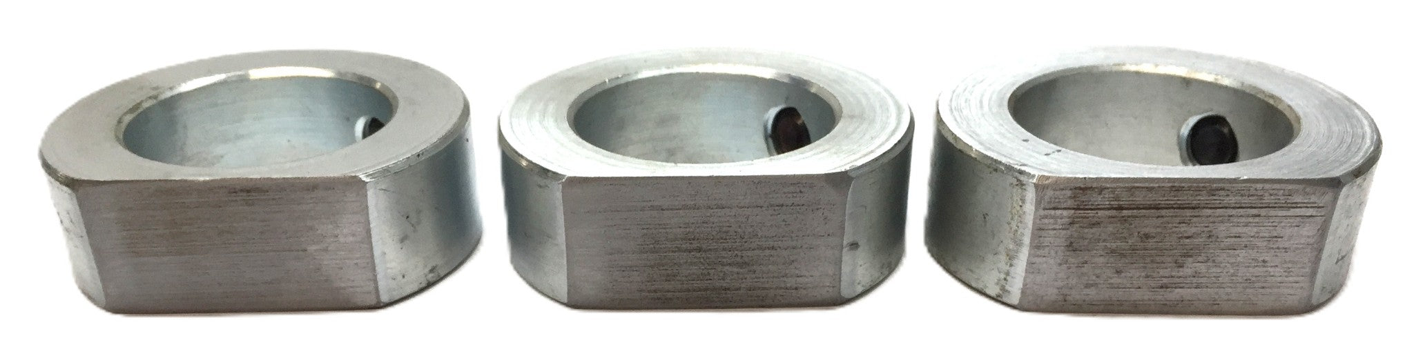 Unbranded 1.30" x .50" Steel Set Shaft Collar with Flat-Side [Lot of 3] NOS