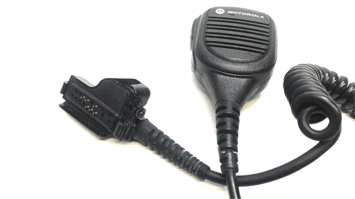 Motorola Remote Speaker Microphone with Clip PMMN4038A [Lot of 3] USED