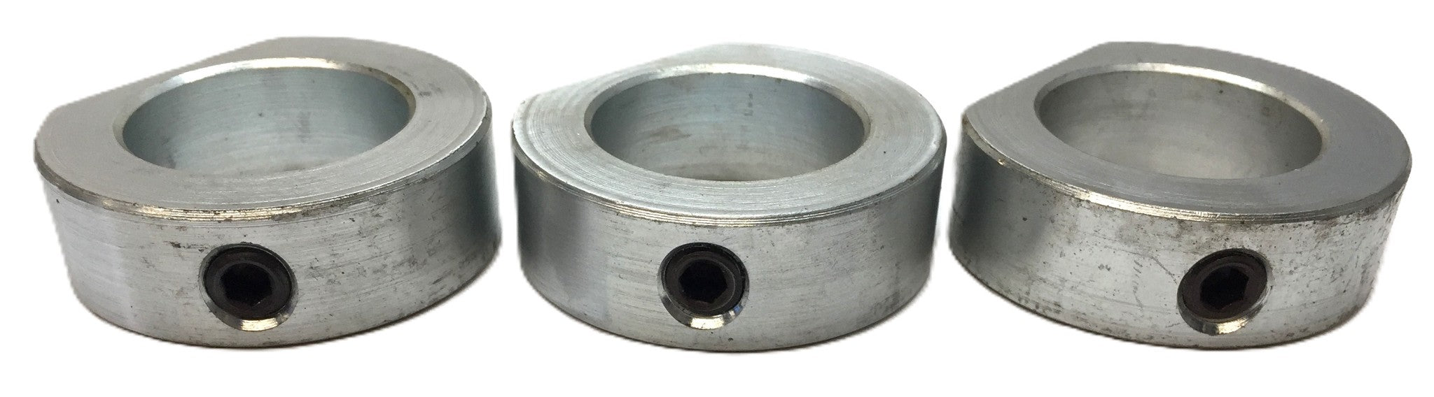 Unbranded 1.30" x .50" Steel Set Shaft Collar with Flat-Side [Lot of 3] NOS