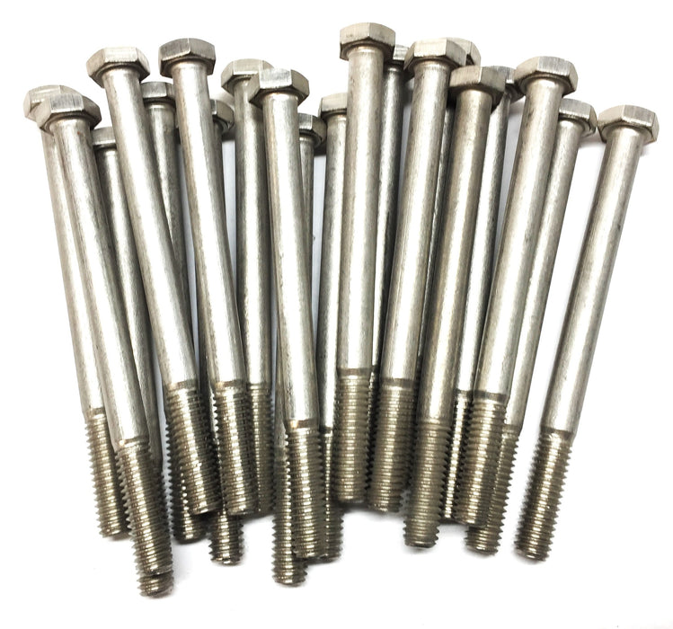 Unbranded 5/16"-18 X 4" Hex Steel Bolt Screw [Lot of 20] NOS