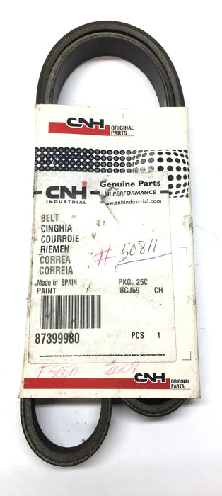 Accessory Belt for Case New Holland/CNH 87399980 NOS