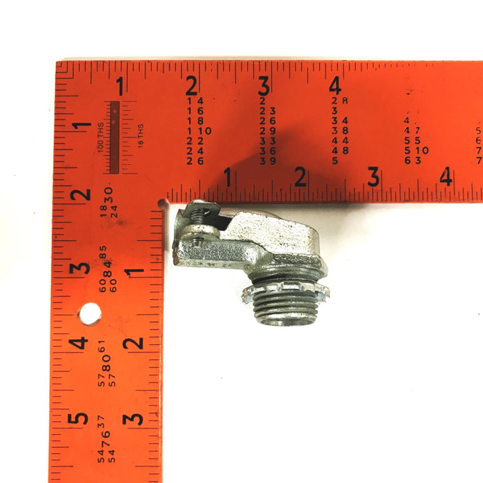 Hubbell-Raco Malleable Iron Conduit Squeeze Connector 3201 [Lot of 7] NOS