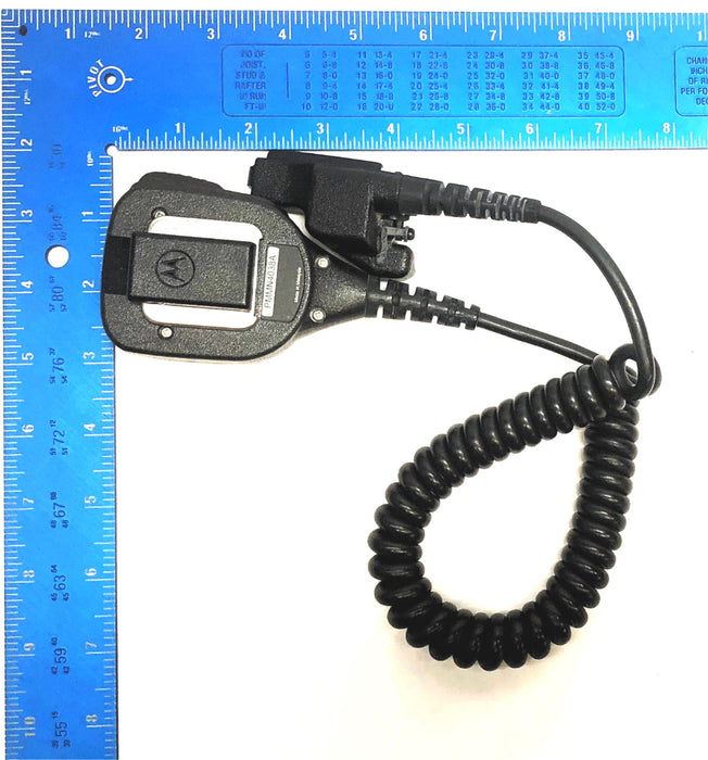 Motorola Remote Speaker Microphone with Clip PMMN4038A [Lot of 3] USED