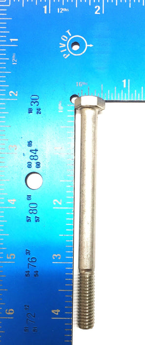 Unbranded 5/16"-18 X 4" Hex Steel Bolt Screw [Lot of 30] NOS
