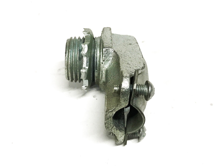Hubbell-Raco Malleable Iron Conduit Squeeze Connector 3201 [Lot of 7] NOS