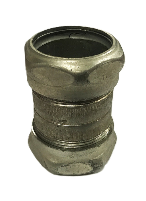 Unbranded 1-1/2 inch x 3-1/4 inch EMT Compression Fitting [Lot of 3] NOS