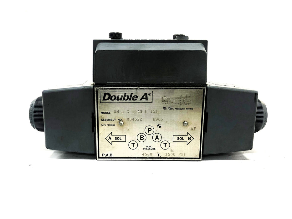 Double A Hydraulic Valve QM-5-C-10A3-L-TSPL REFURBISHED