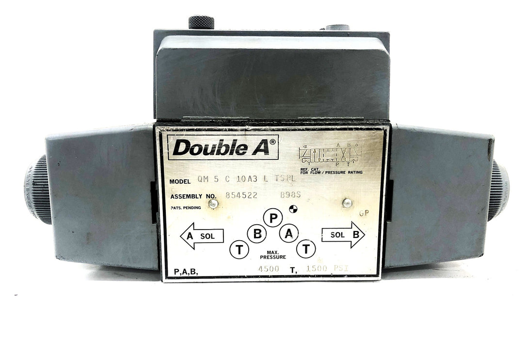 Double A Hydraulic Valve QM-5-C-10A3-L-TSPL REFURBISHED