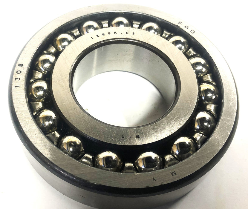 FAG M-Y Self-Aligning Ball Bearing 1308/1308K-C3 [Lot of 2] NOS