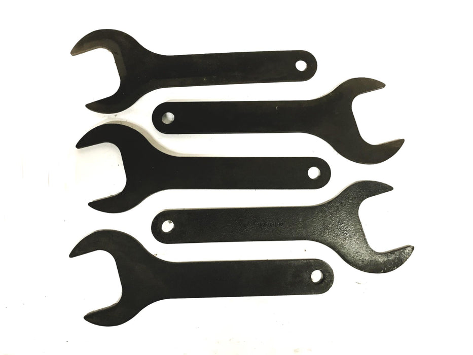 Unbranded 2-1/8 inch Flat Spanner Wrench AF160-418 [Lot of 5] USED