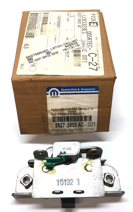 Mopar Tailgate Latch Lock 55275952AC NOS