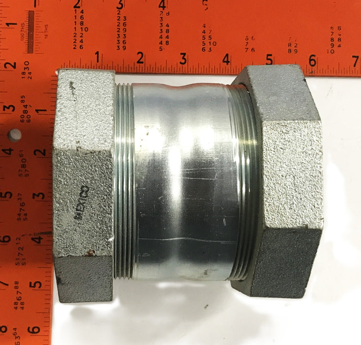 Raco 3 inch x 4-1/2 inch Compression Coupling with Outer Bushings D-33990 NOS