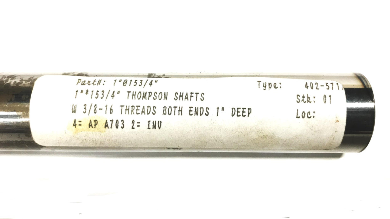 Thompson 1 inch x 15-3/4 inch Shaft 402-517 NOS